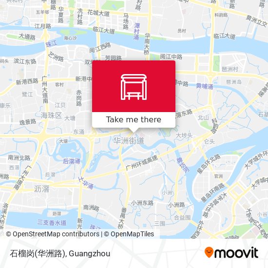 石榴岗(华洲路) map