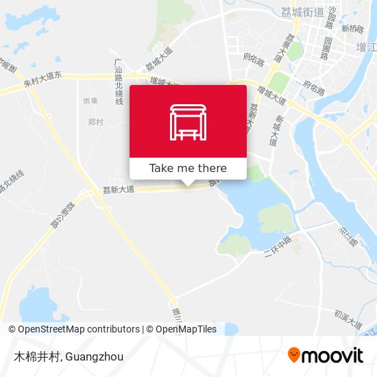 木棉井村 map