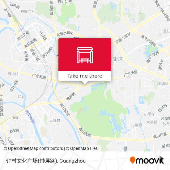 钟村文化广场(钟屏路) map