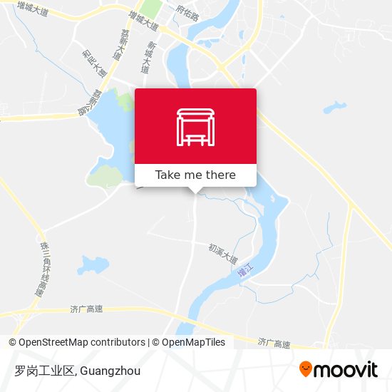 罗岗工业区 map