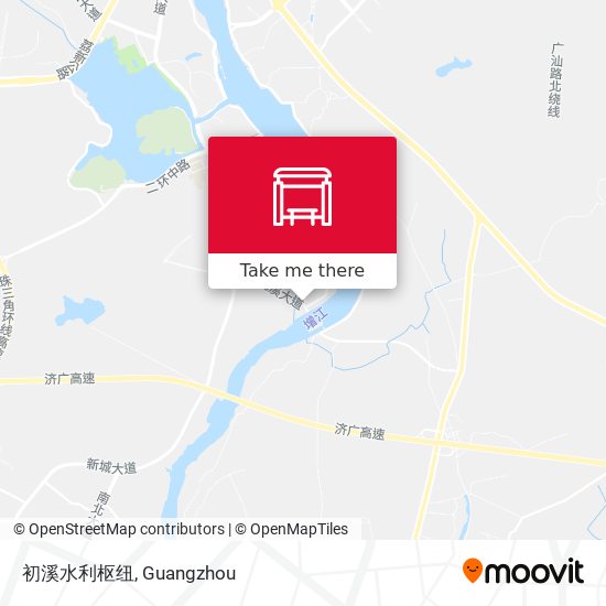 初溪水利枢纽 map