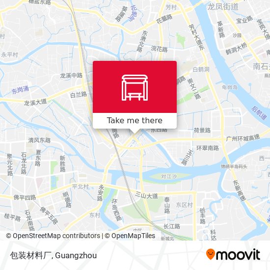 包装材料厂 map