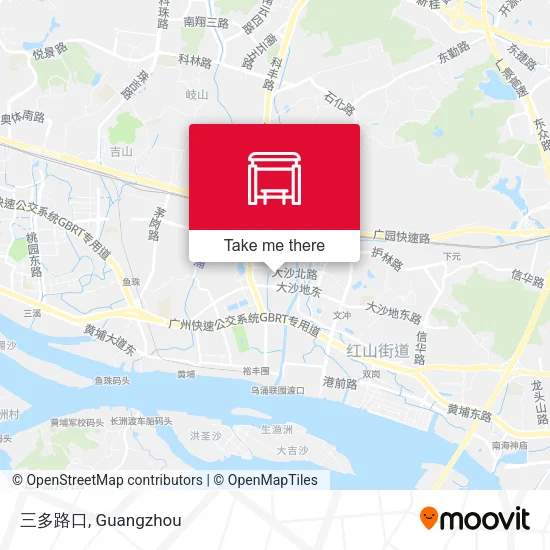 三多路口 map