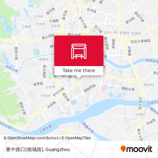 番中路口(南城路) map