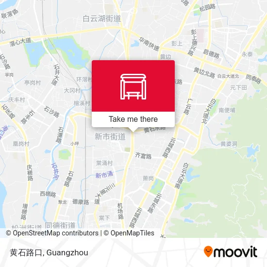 黄石路口 map
