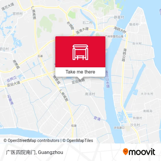 广医四院南门 map