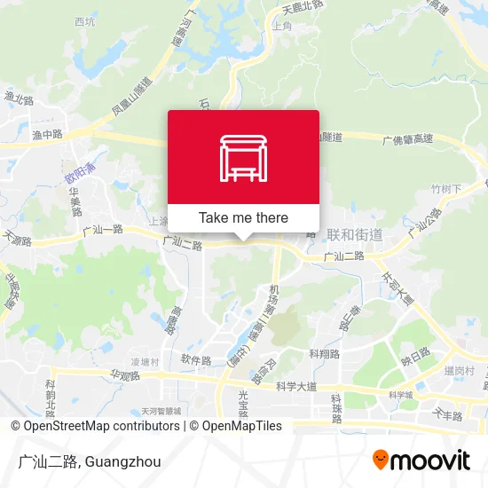 广汕二路 map