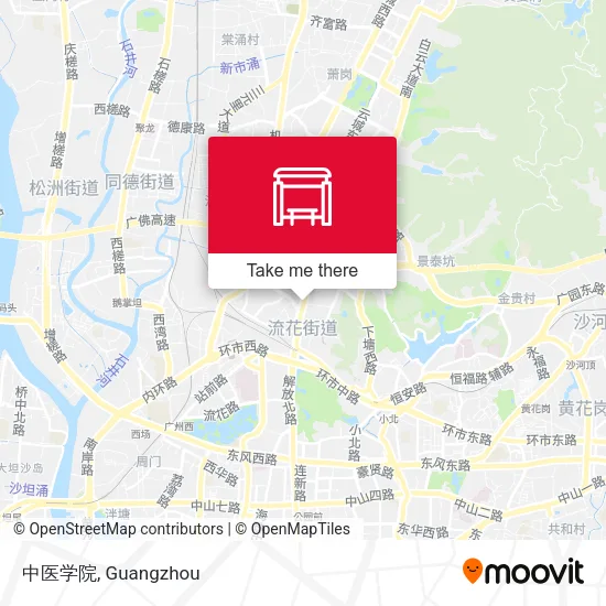 中医学院 map