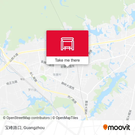 宝峰路口 map