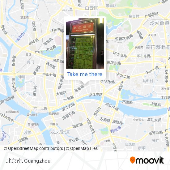 北京南 map