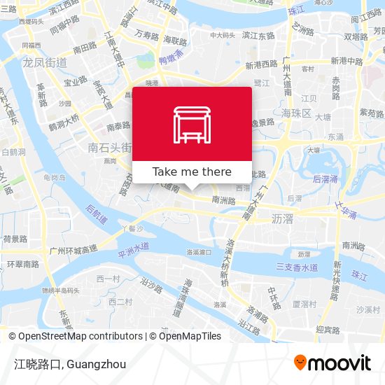 江晓路口 map