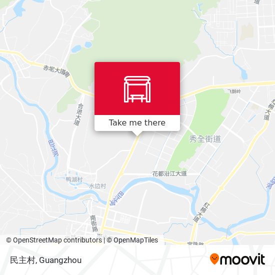 民主村 map