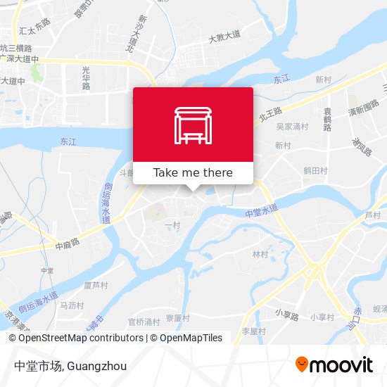 中堂市场 map