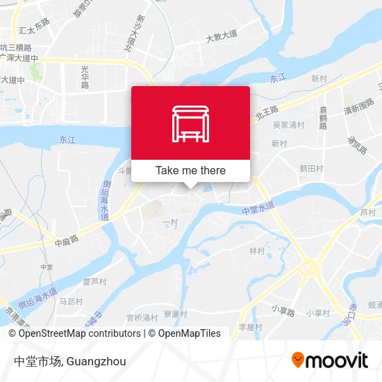 中堂市场 map