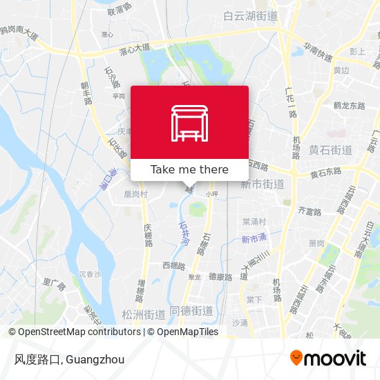 风度路口 map