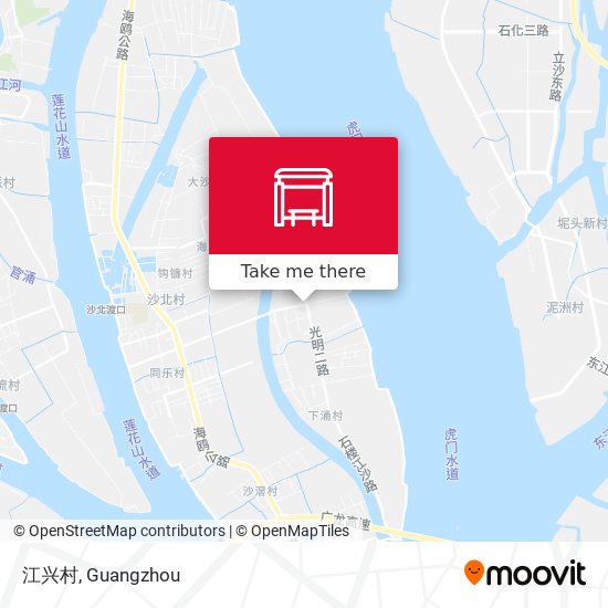 江兴村 map