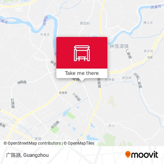 广陈路 map