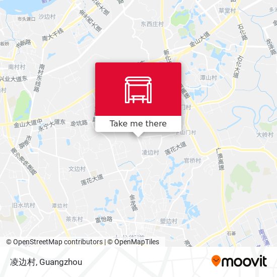 凌边村 map