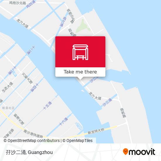 孖沙二涌 map