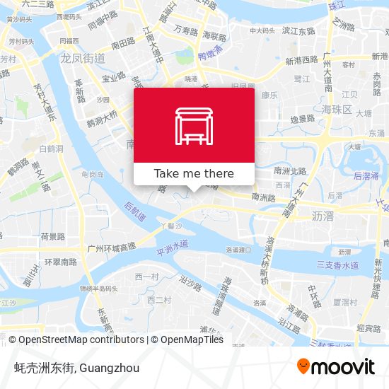 蚝壳洲东街 map