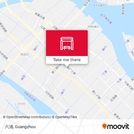 六涌 map