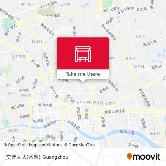 交警大队(番禺) map