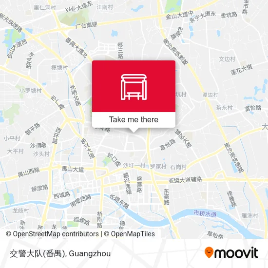 交警大队(番禺) map