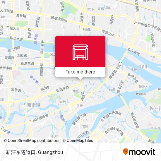 新滘东隧道口 map