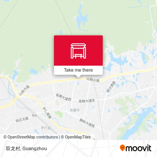 双龙村 map