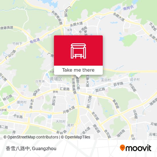 香雪八路中 map