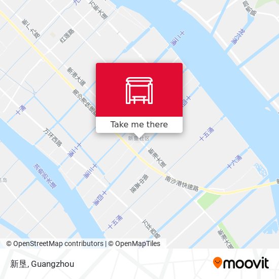 新垦 map