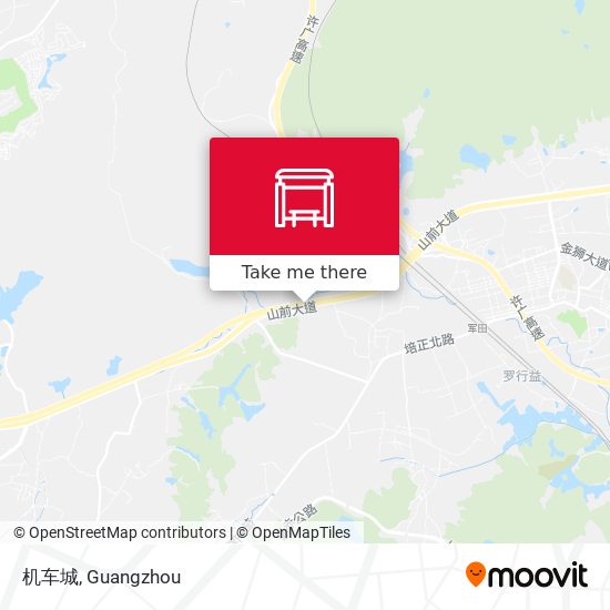 机车城 map