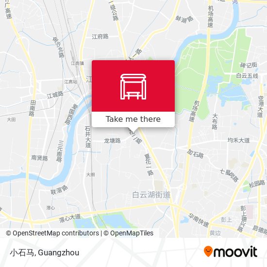 小石马 map