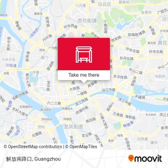 解放南路口 map