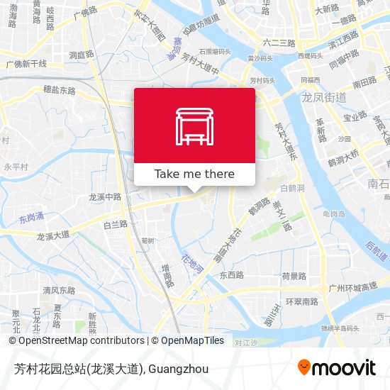 芳村花园总站(龙溪大道) map
