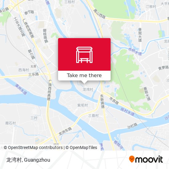 龙湾村 map