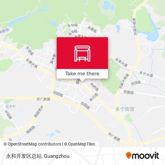 永和开发区总站 map