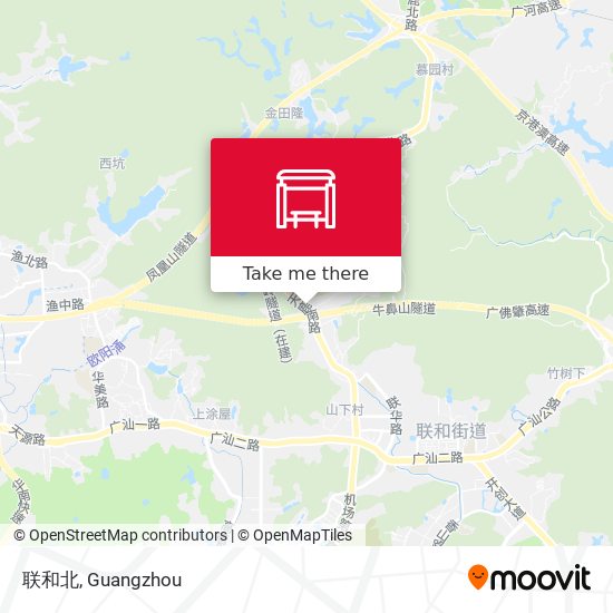 联和北 map