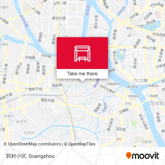 郭村小区 map