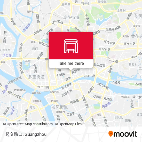 起义路口 map