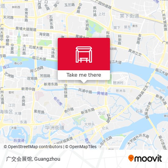 广交会展馆 map
