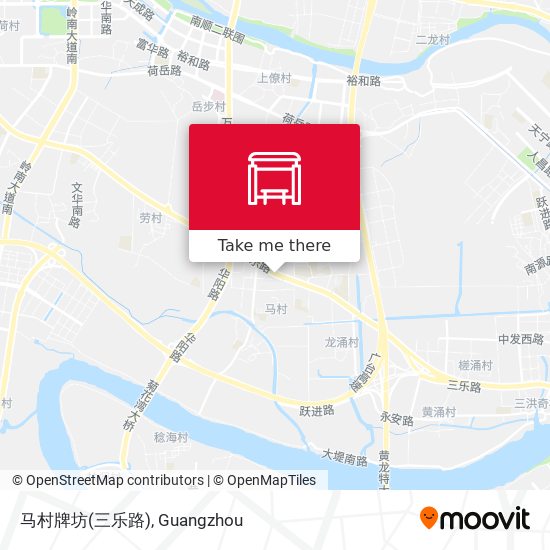 马村牌坊(三乐路) map
