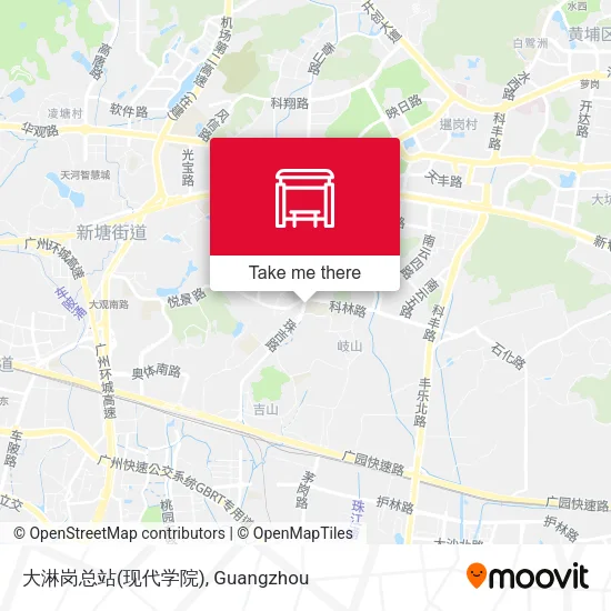 大淋岗总站(现代学院) map