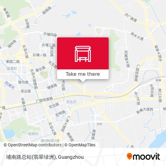 埔南路总站(翡翠绿洲) map