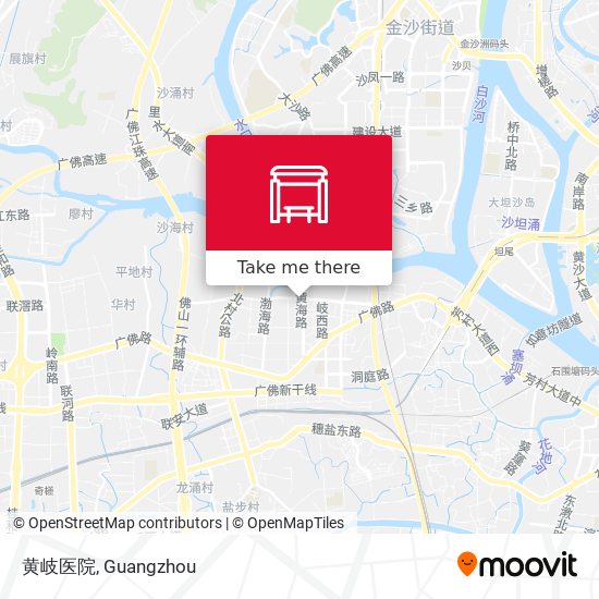 黄岐医院 map