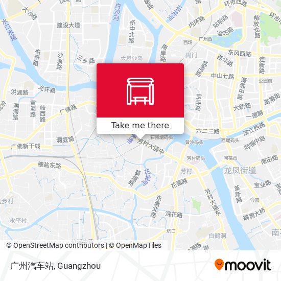 广州汽车站 map
