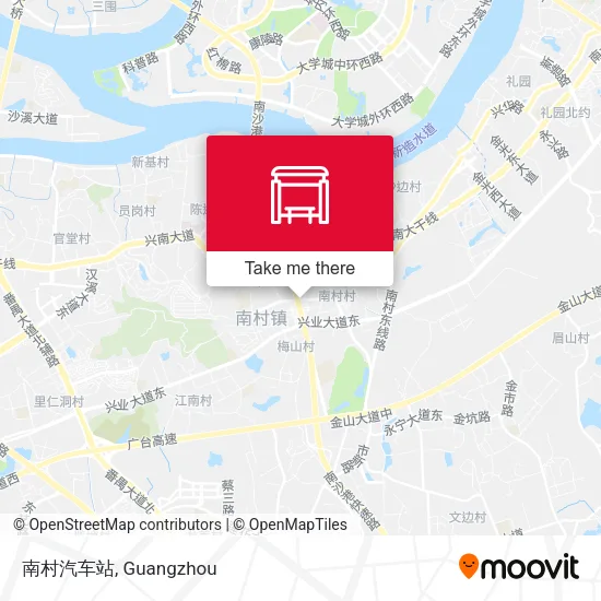 南村汽车站 map