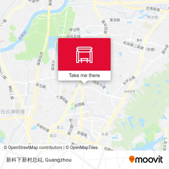 新科下新村总站 map