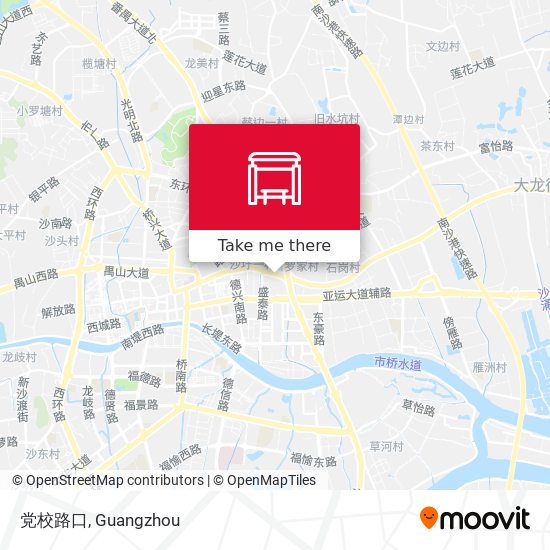 党校路口 map