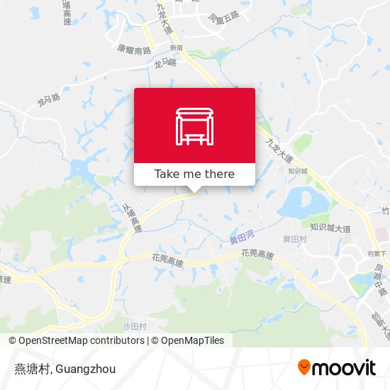 燕塘村 map
